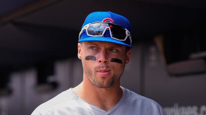 Jul 13, 2025; Bronx, New York, USA; Chicago Cubs second baseman Nico Hoerner (2) prior to the game against the New York Yankees at Yankee Stadium. Mandatory Credit: Gregory Fisher-Imagn Images Jul 13, 2025; Bronx, New York, USA; Chicago Cubs second baseman Nico Hoerner (2) prior to the game against the New York Yankees at Yankee Stadium. Mandatory Credit: Gregory Fisher-Imagn Images
