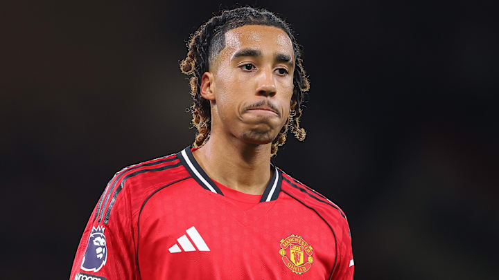 Leny Yoro had a day to forget against Crystal Palace.