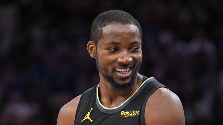 Nov 5, 2025; Sacramento, California, USA; Golden State Warriors forward Jonathan Kuminga (1) reacts after being called for a foul against the Sacramento Kings during the fourth quarter at Golden 1 Center. Mandatory Credit: Ed Szczepanski-Imagn Images Nov 5, 2025; Sacramento, California, USA; Golden State Warriors forward Jonathan Kuminga (1) reacts after being called for a foul against the Sacramento Kings during the fourth quarter at Golden 1 Center. Mandatory Credit: Ed Szczepanski-Imagn Images
