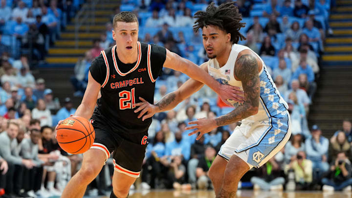 Campbell's Nolan Dorsey (left)