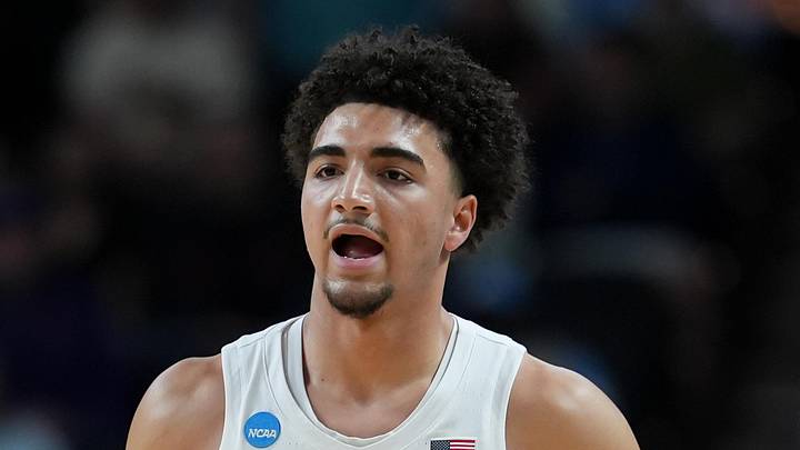 Mar 19, 2026; Greenville, SC, USA; North Carolina Tar Heels guard Derek Dixon (3) dribbles the ball against the VCU Rams in the first half of a first round game of the men's 2026 NCAA Tournament at Bon Secours Wellness Arena. Mandatory Credit: Jim Dedmon-Imagn Images Mar 19, 2026; Greenville, SC, USA; North Carolina Tar Heels guard Derek Dixon (3) dribbles the ball against the VCU Rams in the first half of a first round game of the men's 2026 NCAA Tournament at Bon Secours Wellness Arena. Mandatory Credit: Jim Dedmon-Imagn Images