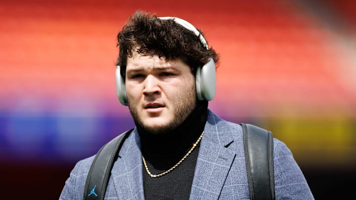 Cleveland Browns third-round draft pick Austin Barber