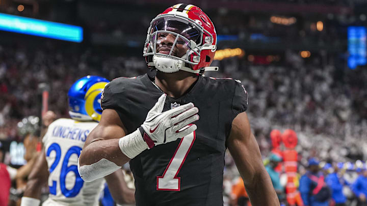 Atlanta Falcons running back Bijan Robinson will be the first overall pick in the majority of 2026 fantasy football drafts. 