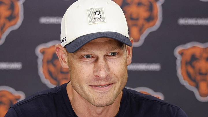 Chicago Bears head coach Ben Johnson