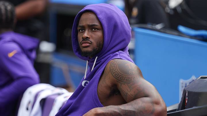 Minnesota Vikings linebacker Dallas Turner Minnesota Vikings linebacker Dallas Turner