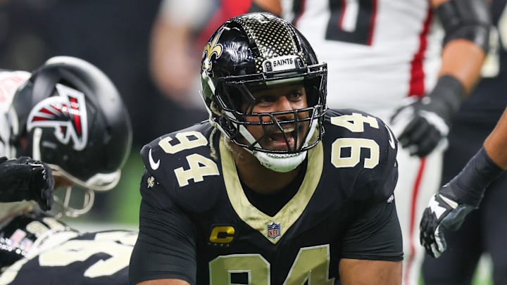 New Orleans Saints defensive end Cameron Jordan New Orleans Saints defensive end Cameron Jordan