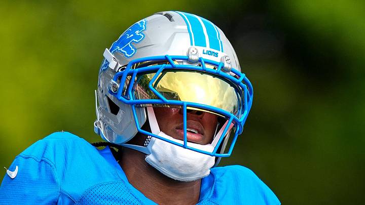 Detroit Lions running back Jahmyr Gibbs (0). Detroit Lions running back Jahmyr Gibbs (0).