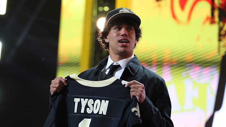 Jordyn Tyson made sports history with his brother Jaylon after being drafted by the Saints.