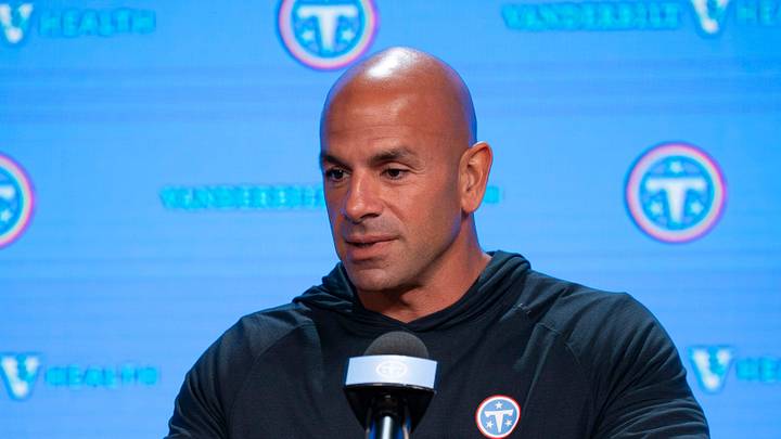 Tennessee Titans head coach Robert Saleh
