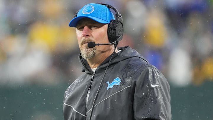 Detroit Lions head coach Dan Campbell.