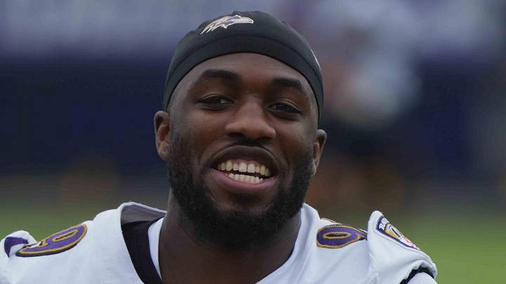 Washington Commanders edge rusher Odafe Oweh Washington Commanders edge rusher Odafe Oweh