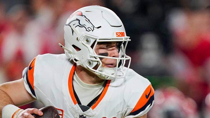 Denver Broncos quarterback Bo Nix 