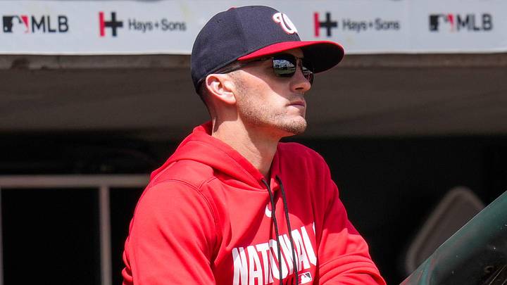 Washington Nationals manager Blake Butera Washington Nationals manager Blake Butera
