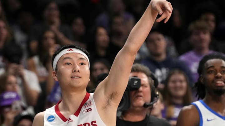 Keisei Tominaga was officially named an admiral in the Nebraska Navy.Jaz Shelley officially says goodbye to the Nebraska Cornhuskers.In-helmet communication love.