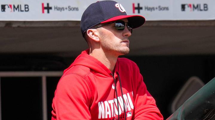 Washington Nationals manager Blake Butera Washington Nationals manager Blake Butera