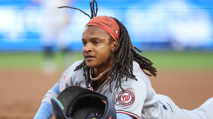 CJ Abrams of the Washington Nationals CJ Abrams of the Washington Nationals