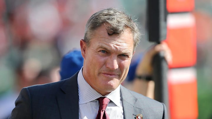 San Francisco 49ers general manager John Lynch
