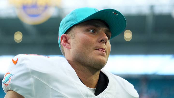Miami Dolphins quarterback Zach Wilson. Miami Dolphins quarterback Zach Wilson.