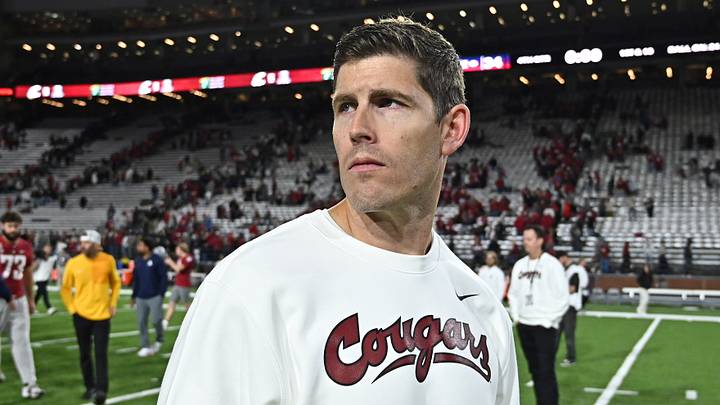 Sep 26, 2026; Pullman, Washington, USA; Washington State Cougars head coach Kirby Moore. Sep 26, 2026; Pullman, Washington, USA; Washington State Cougars head coach Kirby Moore.