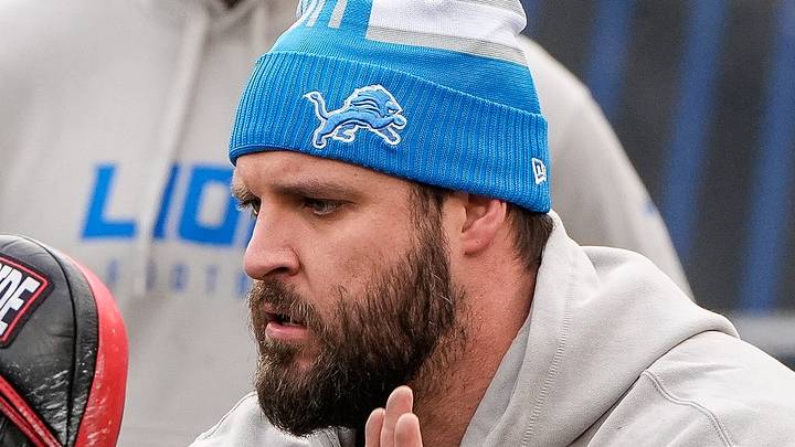 Detroit Lions offensive tackle Taylor Decker Detroit Lions offensive tackle Taylor Decker