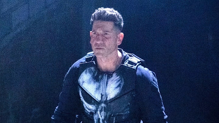 Frank Castle/The Punisher (Jon Bernthal) in Marvel Television's DAREDEVIL: BORN AGAIN, exclusively on Disney+. 