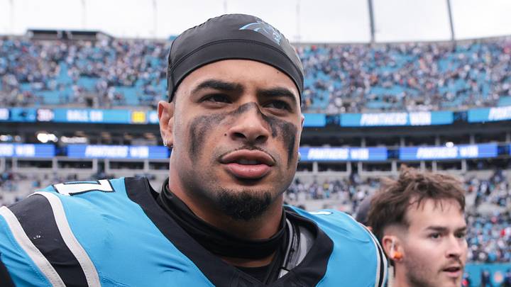 Carolina Panthers safety Tre'von Moehrig 