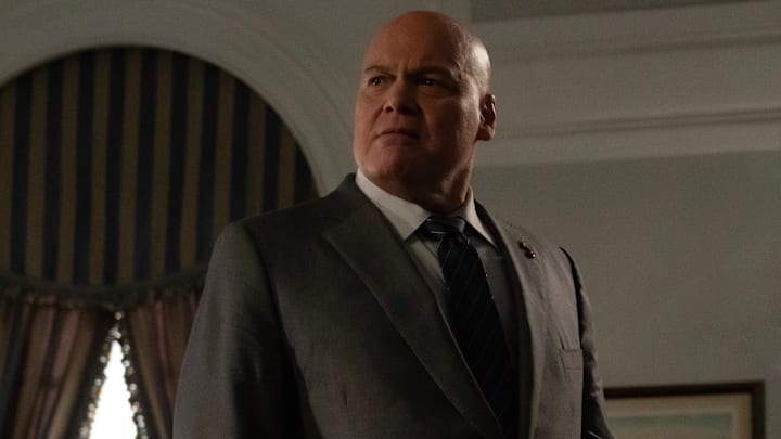 Wilson Fisk / Kingpin (Vincent D’Onofrio) in Marvel Television's DAREDEVIL: BORN AGAIN, exclusively on Disney+. Photo by Giovanni Rufino. © 2024 MARVEL.