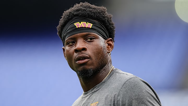 Washington Commanders running back Brian Robinson Jr.