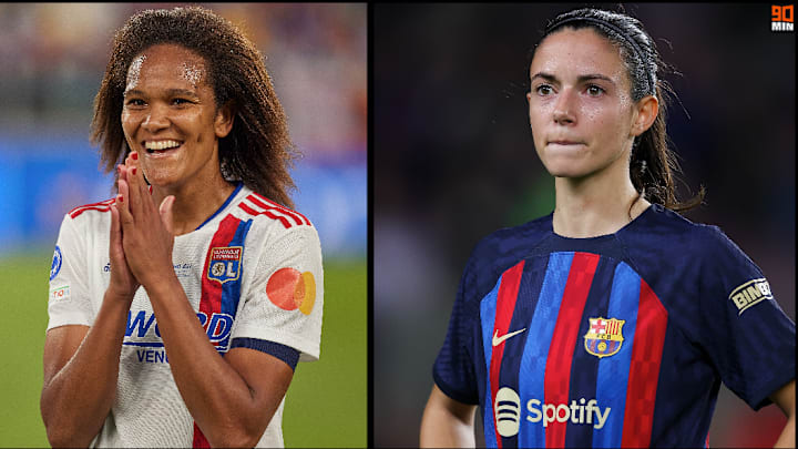 Wendie Renard, who skippered Lyon to Champions League success in 2022, and Barcelona's Aitana Bonmati Wendie Renard, who skippered Lyon to Champions League success in 2022, and Barcelona's Aitana Bonmati