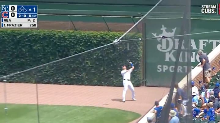 Seiya Suzuki probably wants this one back. Seiya Suzuki probably wants this one back.