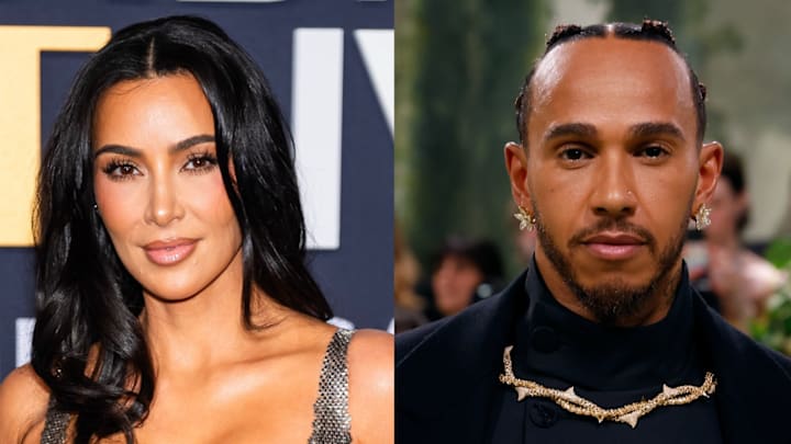 Kim Kardashian and Lewis Hamilton Kim Kardashian and Lewis Hamilton