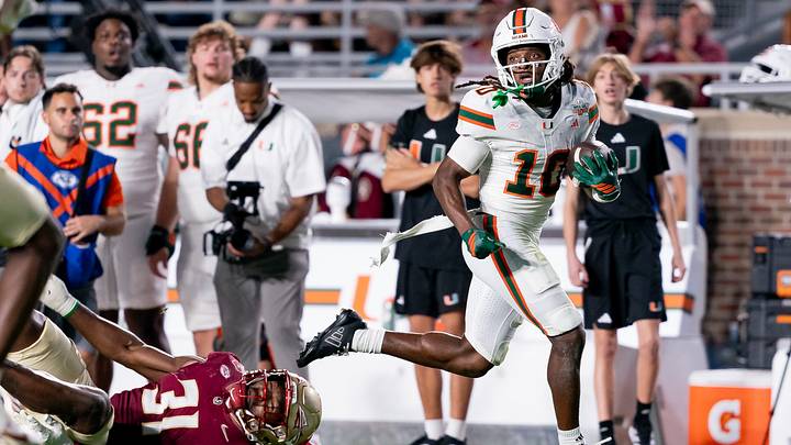 COLLEGE FOOTBALL: OCT 04 Miami at Florida State
