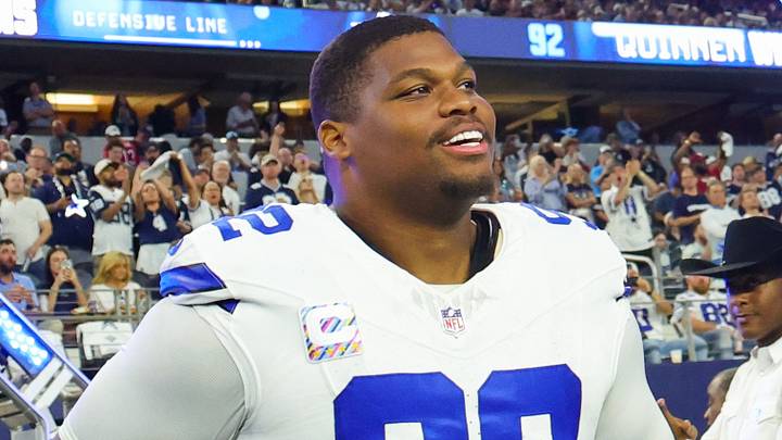 Dallas Cowboys defensive tackle Quinnen Williams Dallas Cowboys defensive tackle Quinnen Williams