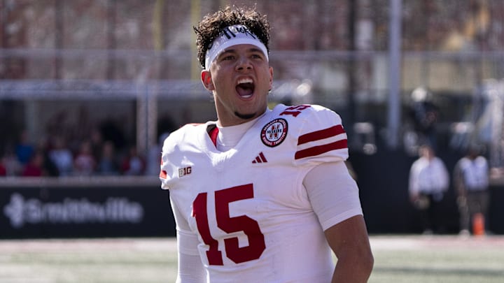 Dylan Raiola could have taken an easier path after some freshman struggles, but wanted to stay at Nebraska, Cornhuskers head coach Matt Rhule said.