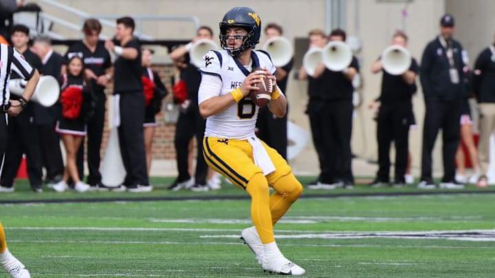 West Virginia University quarterback Nicco Marchiol