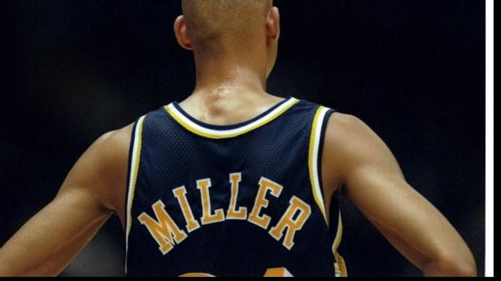 Reggie Miller, leyenda de los Pacers. Reggie Miller, leyenda de los Pacers.