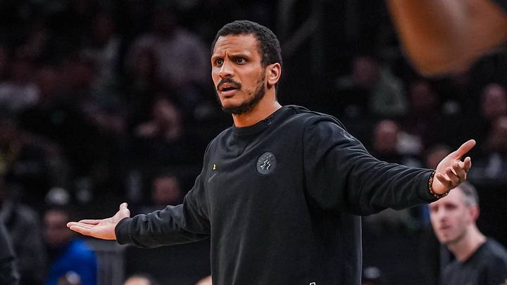 Apr 28, 2026; Boston, Massachusetts, USA; Boston Celtics head coach Joe Mazzulla watches from the sideline as they take on the Philadelphia 76ers during game five of the first round of the 2026 NBA Playoffs at TD Garden. Mandatory Credit: David Butler II-Imagn Images Apr 28, 2026; Boston, Massachusetts, USA; Boston Celtics head coach Joe Mazzulla watches from the sideline as they take on the Philadelphia 76ers during game five of the first round of the 2026 NBA Playoffs at TD Garden. Mandatory Credit: David Butler II-Imagn Images
