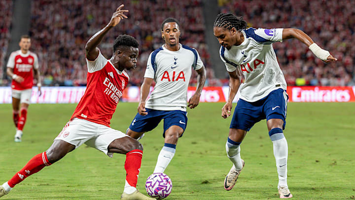 Arsenal host Tottenham in the north London derby this weekend.