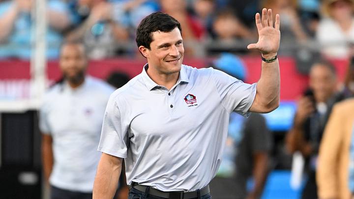 Carolina Panthers linebacker Luke Kuechly, Hall of Fame Carolina Panthers linebacker Luke Kuechly, Hall of Fame