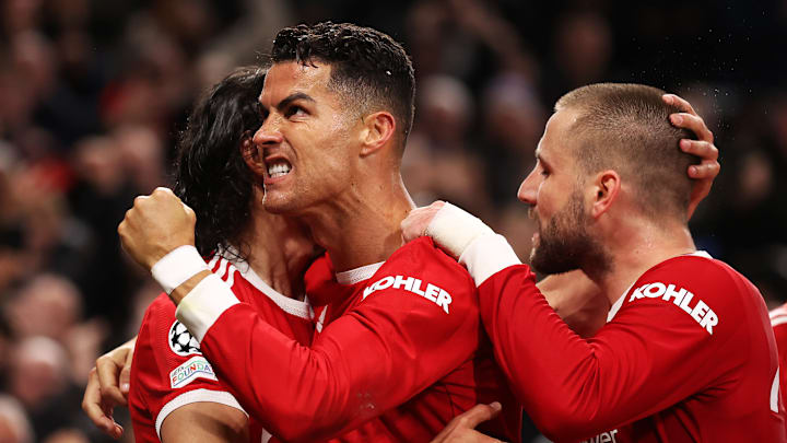 L'esultanza di Cristiano Ronaldo dopo il goal