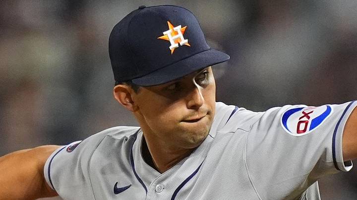 Apr 7, 2026; Denver, Colorado, USA; Houston Astros relief Christian Roa (73) delivers a pitch against the Colorado Rockies in the in the eighth inning at Coors Field. Mandatory Credit: Ron Chenoy-Imagn Images Apr 7, 2026; Denver, Colorado, USA; Houston Astros relief Christian Roa (73) delivers a pitch against the Colorado Rockies in the in the eighth inning at Coors Field. Mandatory Credit: Ron Chenoy-Imagn Images