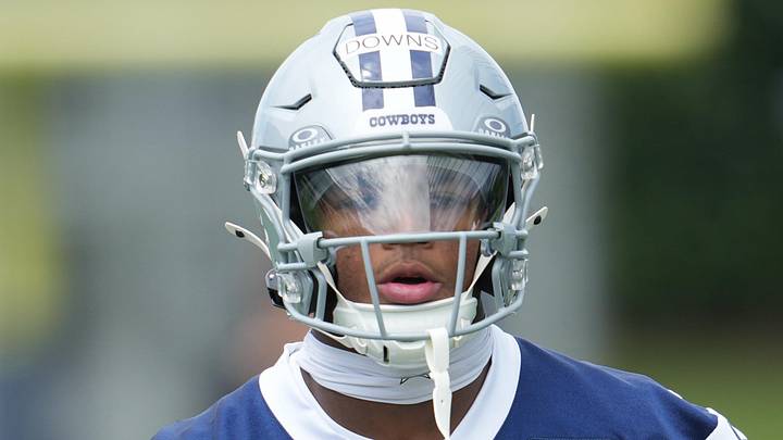 Dallas Cowboys defensive back Caleb Downs Dallas Cowboys defensive back Caleb Downs