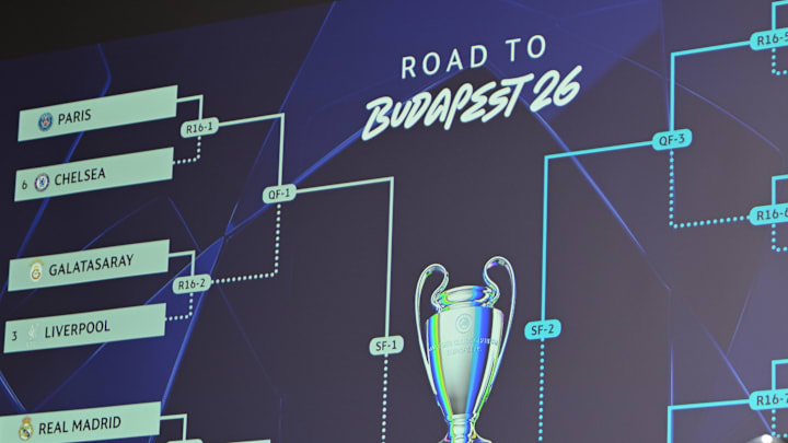 UEFA Champions League 2025/26 Round of 16, Quarter-finals And Semi-finals Draw