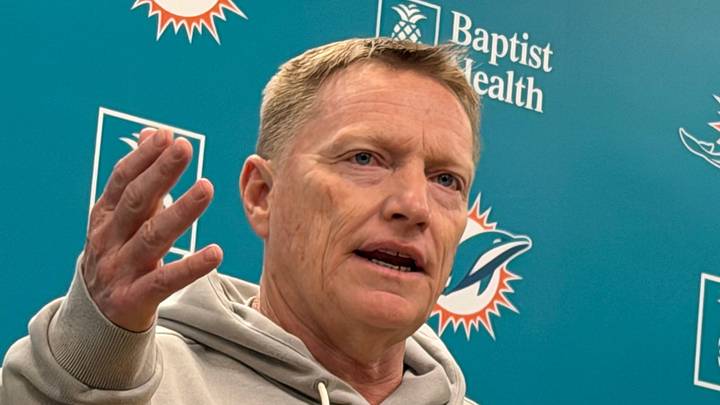 Miami Dolphins special teams coordinator Chris Tabor Miami Dolphins special teams coordinator Chris Tabor