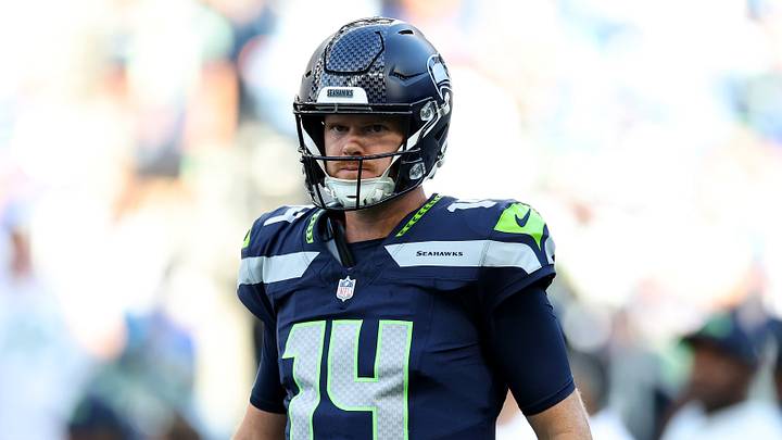 Seattle Seahawks quarterback Sam Darnold Seattle Seahawks quarterback Sam Darnold