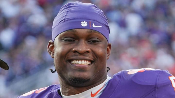 Clemson Tigers running back Adam Randall 