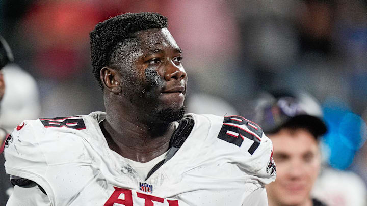 Atlanta Falcons defensive tackle Ruke Orhorhoro is eyeing a Year 2 jump. Atlanta Falcons defensive tackle Ruke Orhorhoro is eyeing a Year 2 jump.