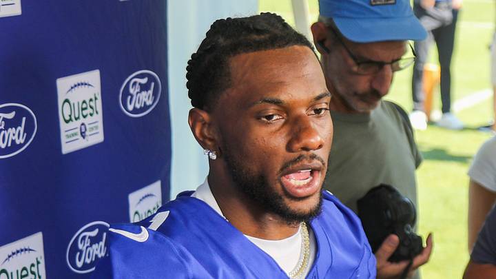 New York Giants wide receiver Malik Nabers New York Giants wide receiver Malik Nabers