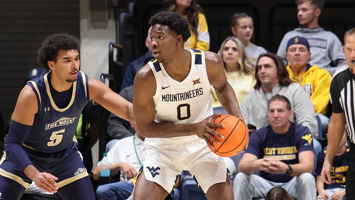 West Virginia University forward Brenen Lorient West Virginia University forward Brenen Lorient