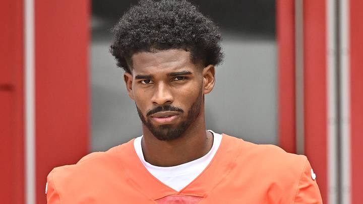 Jun 11, 2026; Berea, OH, USA; Cleveland Browns quarterback Shedeur Sanders (2) during minicamp at CrossCountry Mortgage Campus. Mandatory Credit: Ken Blaze-Imagn Images
